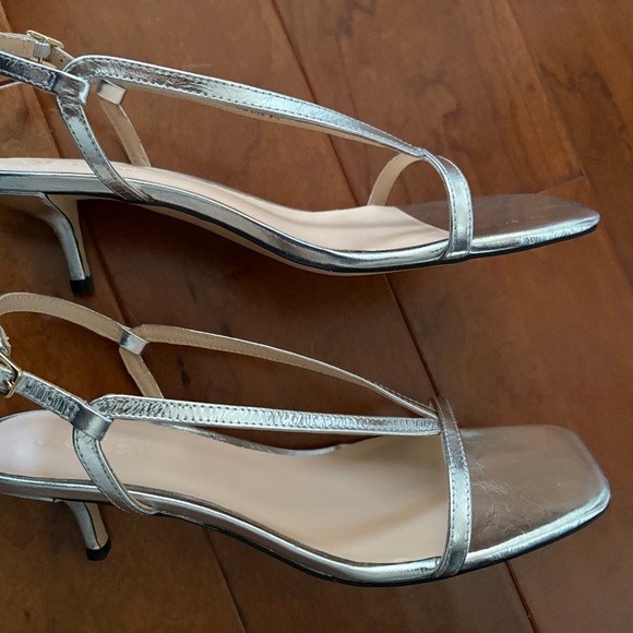 Metallic Strappy Sandal Slingback - Picture 8 of 10